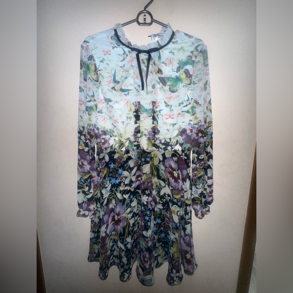 Ted Baker Meelia Entangled Enchantment Dress Size 3 (US 8) - Picture 2 of 16